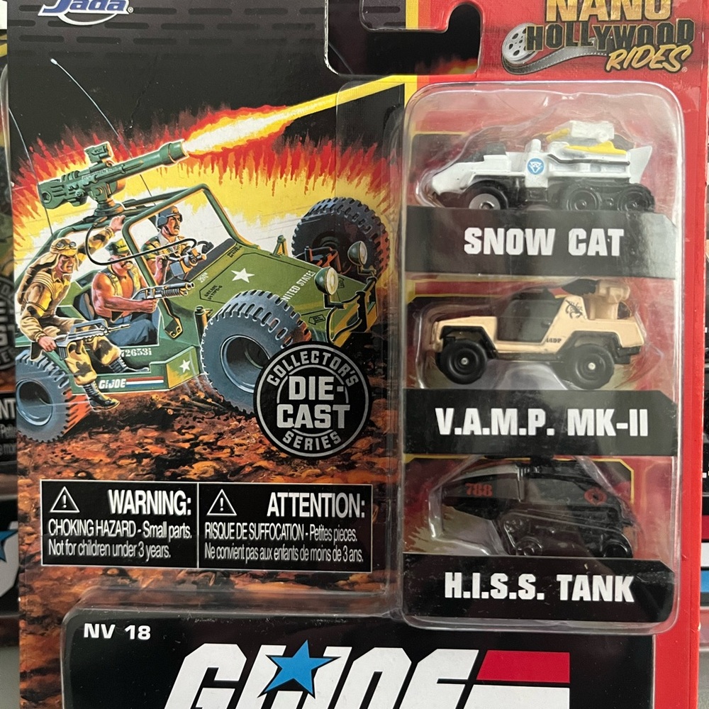 Collectible GI Joe mini Nano Rides - Picture 3 of 5